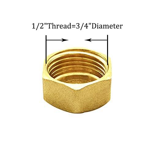 2Set Lengthened Bulkhead Fitting with Plug 1 (2 Count)