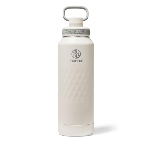 Sport Triple Insulated Water Bottle with Spout Lid and Ice Blocker