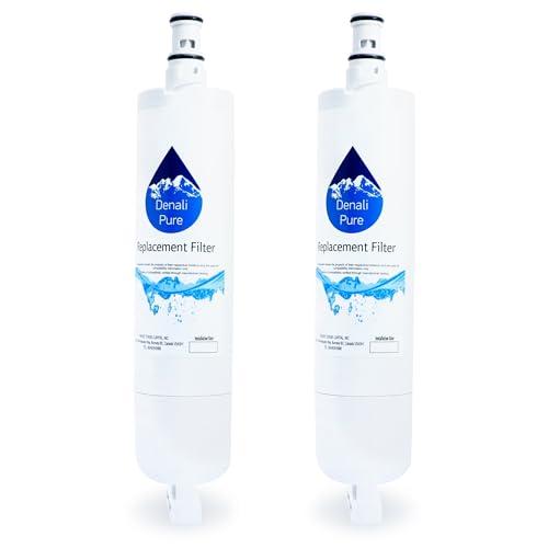 2 Pack Replacement for KitchenAid KSRB25FHSS02 Refrigerator Water Filter (2 Count)