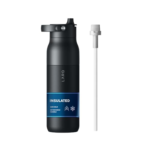 Swig Top Insulated Stainless Steel Water Bottle with Straw and Handle