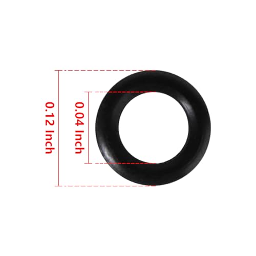 100 PCS Brass Misting Nozzles O Ring (100 Count)