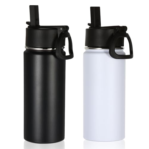 16 OZ Kids Water Bottle Bulk 2 Pack (2 Count)
