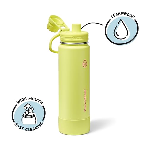 Insulated Water Bottle with Spout Lid