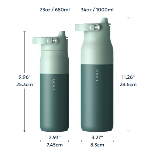 Swig Top Insulated Stainless Steel Water Bottle with Straw and Handle