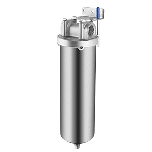 NSF ANSI 42 Certification 304 Stainless Steel Filter Housing for 10