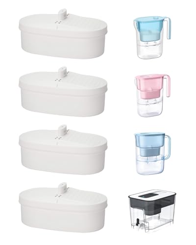 WD-PF-01A Plus Replacement Filter for Water-Drop Pitcher (4 Count)
