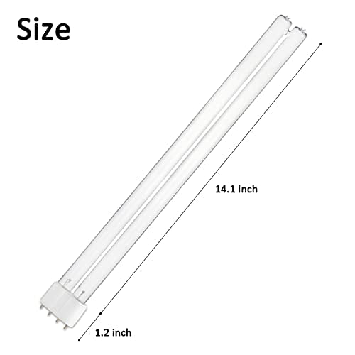 38 Watts UV Light Replacement Bulb with Ozone for CTUV