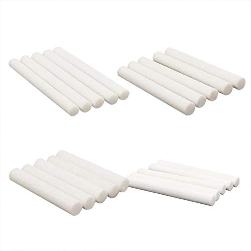 50 PCS Filter Cotton Wicks Stick Replacement Wicks in Travel (50 Count)