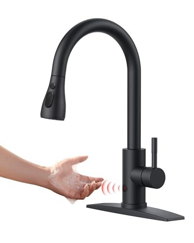 Touchless Kitchen Faucet with Pull Down Sprayer
