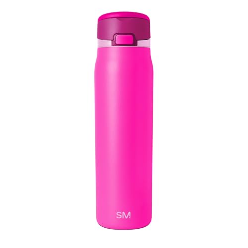 Water Bottle with Straw & Handle