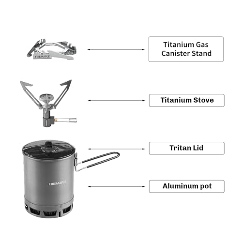 Petrel G3 Pot & Hornet II Gas Stove Camping Cooking Set