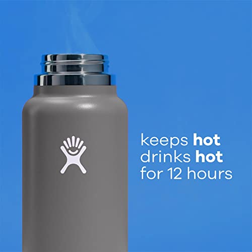 32 oz Wide Mouth Straw Lid White
