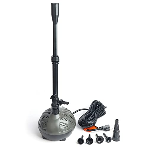 HSP1000N Turtle Shell Submersible Pump with Fountain Jets