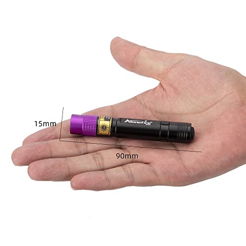 SV62 Mini 3W UV Flashlight 365nm Portable Ultraviolet Black Light Very Small EDC for Minerals