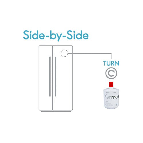 79551012010 9890 Replacement Refrigerator Water Filter
