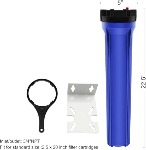 20 Inch Whole House Water Filter Housing