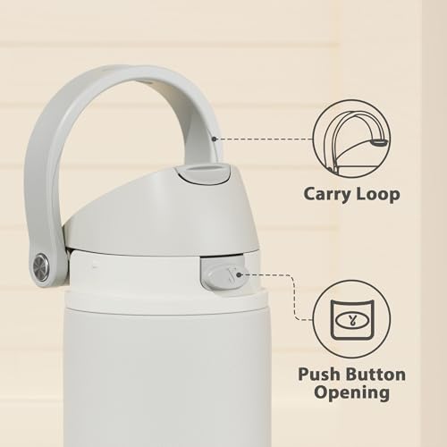 24 oz Insulated Water Bottle with Straw