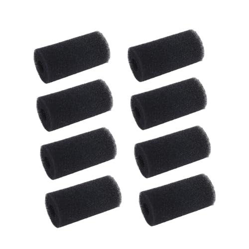 8 Pack Pre Filter Sponge Aquarium Pre Filter Foam Rolls 0.6” Intake Replacement Sponges for Fish Tank Filter Accessories (8 Count)