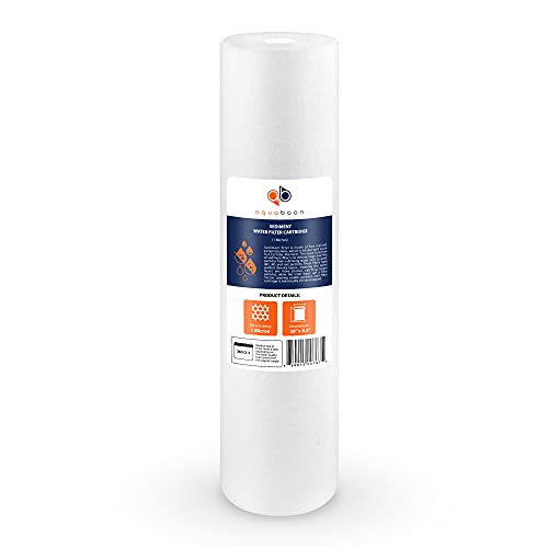 1 Micron 20 x 4.5 Sediment Water Filter Replacement Cartridge (8 Count)