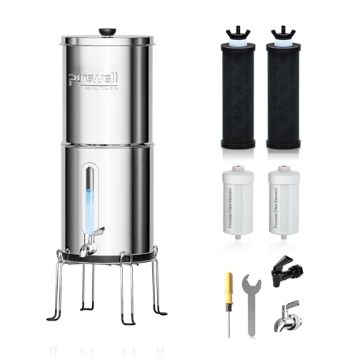 1.5G Gravity Water Filter System with Water Level Window