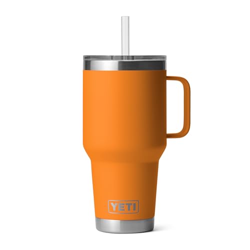 Rambler 35 oz Tumbler with Handle and Straw Lid