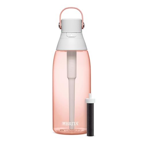 Hard Sided Plastic Premium Filtering Water Bottle
