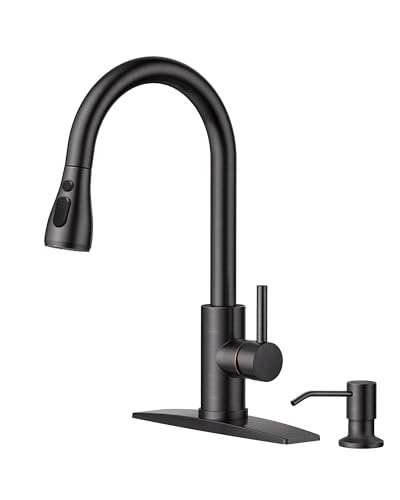 Kitchen Faucet with Soap Dispenser