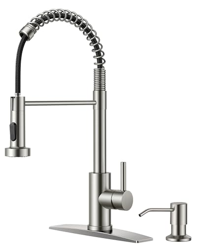 Kitchen Faucet with Soap Dispenser