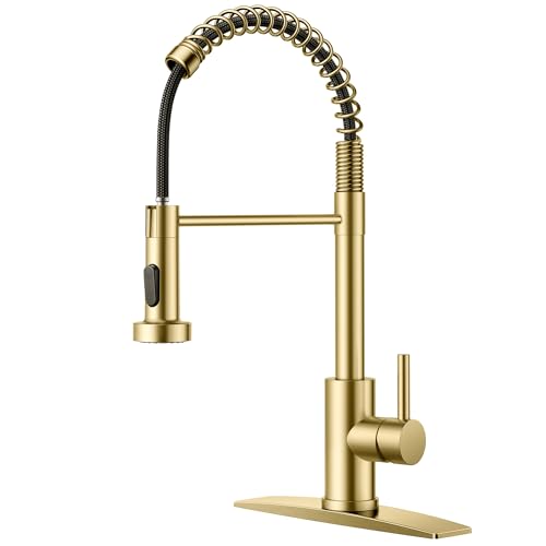 Gold Kitchen Sink Faucet