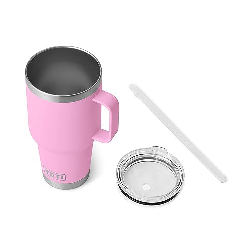 Rambler 35 oz Tumbler with Handle and Straw Lid