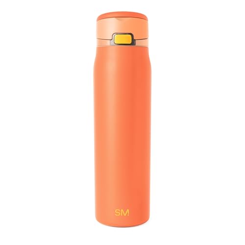 Water Bottle with Straw & Handle