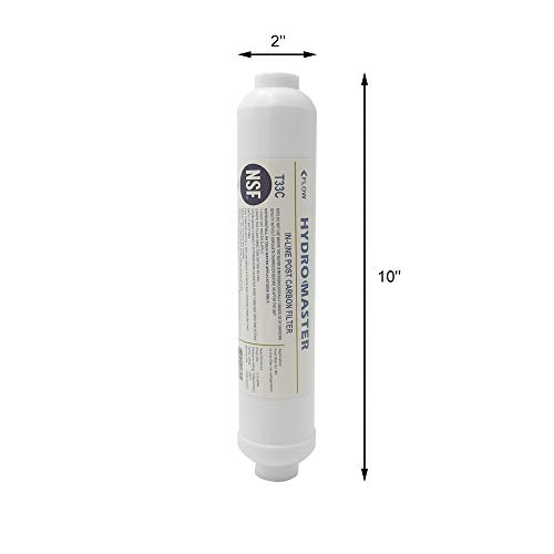 IN LINE POST CARBON FILTER With 1