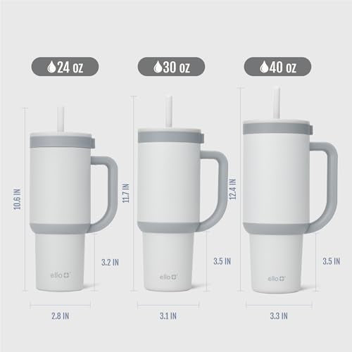 Oasis 30oz Insulated Stainless Steel Tumbler with Straw