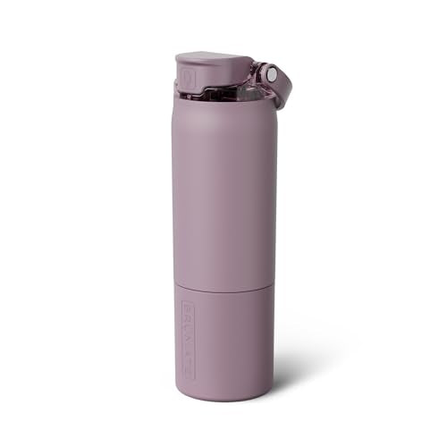 Rise 25oz Water Bottle With 100% Leakproof Covered Silicone Straw