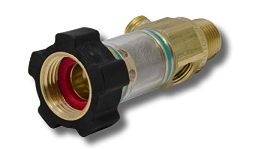 100651 DuraView Inlet Filter Integrated Garden Hose Nut