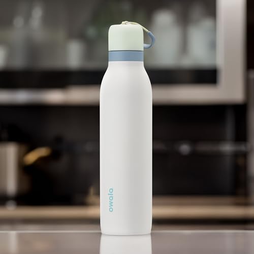 FreeSip Twist Stainless Steel Water Bottle 24 oz Iced Breeze