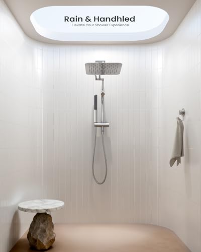 10" Luxurious Rain Shower Head with Handheld