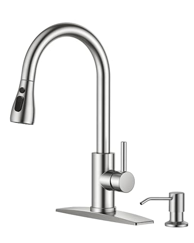 Kitchen Faucet with Soap Dispenser