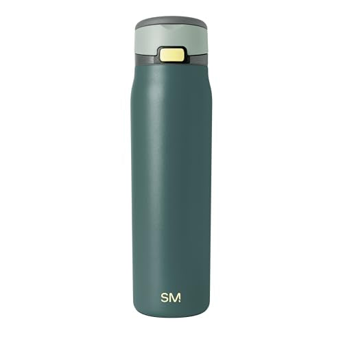 Water Bottle with Straw & Handle