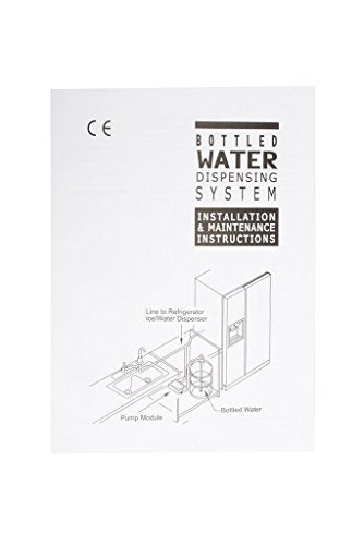 Bottled Water System with singel water inlet Bottled Water Dispenser one Tube for Refrigerator Ice