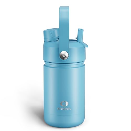 Kids Insulated Water Bottle with Straw