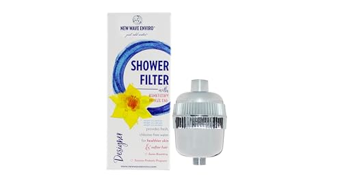 Shower Filter System with Chlorine Removal