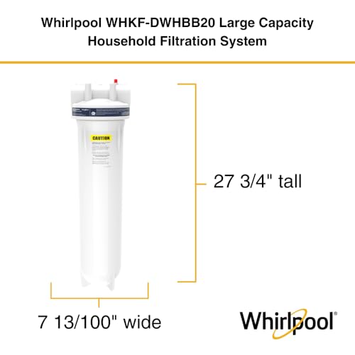 20" x 4.5" Whole House Water Filter Housing