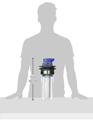 Culligan WH-S200-C Whole-House Sediment Water Filtration System, Clear (Pack of 2)