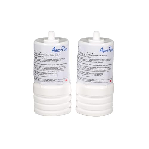 3M Aqua Pure Under Sink Replacement Water Filter Cartridge AP217 (2 Count)