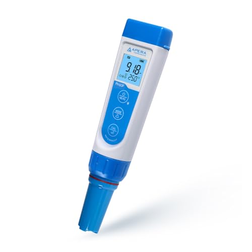 LLC AI312 Apera Instruments Premium Series PH60F Flat pH Pocket Tester Kit for Surface pH Test e.g. Skin