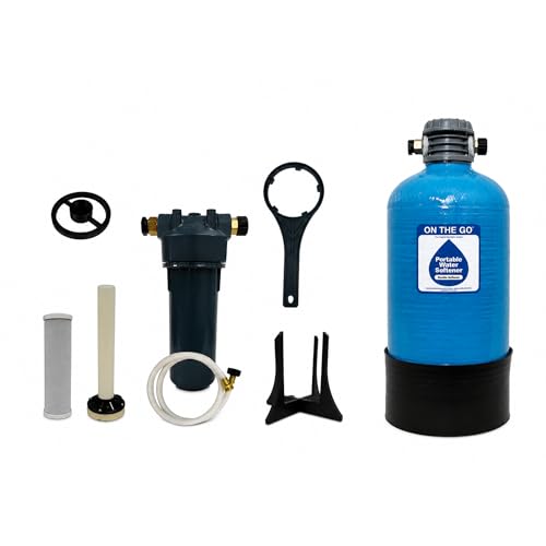 Portable 16 000 Grain RV Double Water Softener