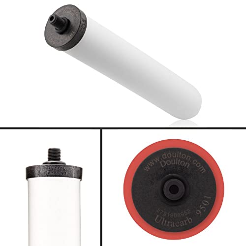 W9123053 9501 10" UltraCarb NSF Certified BSP Thread Ceramic Filter Candle Element Cartridge