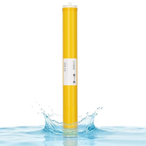 XLE-4040, XLE 4040 Reverse Osmosis Membrane for DOW Filmtec XLE 4040 Membrane Replacement, 2600GPD, TDS≤1000ppm, Salt Rejection 99%, 4 x 40 RO Membrane for Commercial, Industrial, NSF Certified