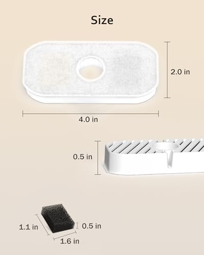 Water Fountain Replacement Filters for SSPF